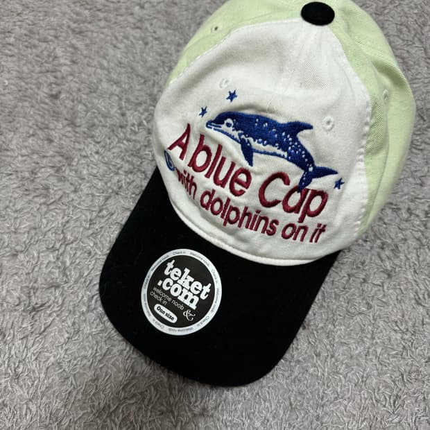 테켓 돌고래 볼캡