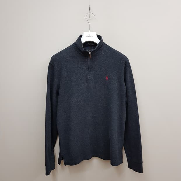 폴로 랄프로렌 하프집업 코튼 니트 M사이즈