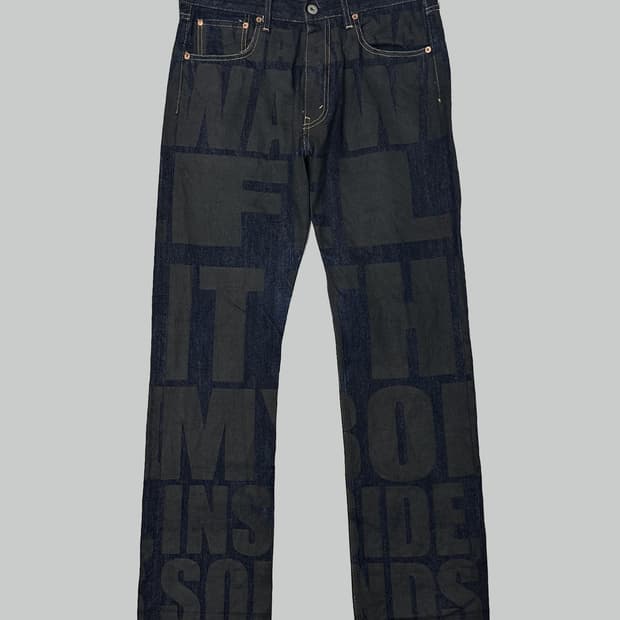 준야 와타나베 리바이스 데님