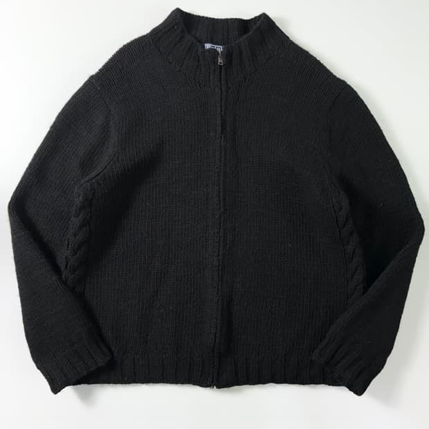 Polo 폴로 랄프로렌 울 스웨터 집업 가디건