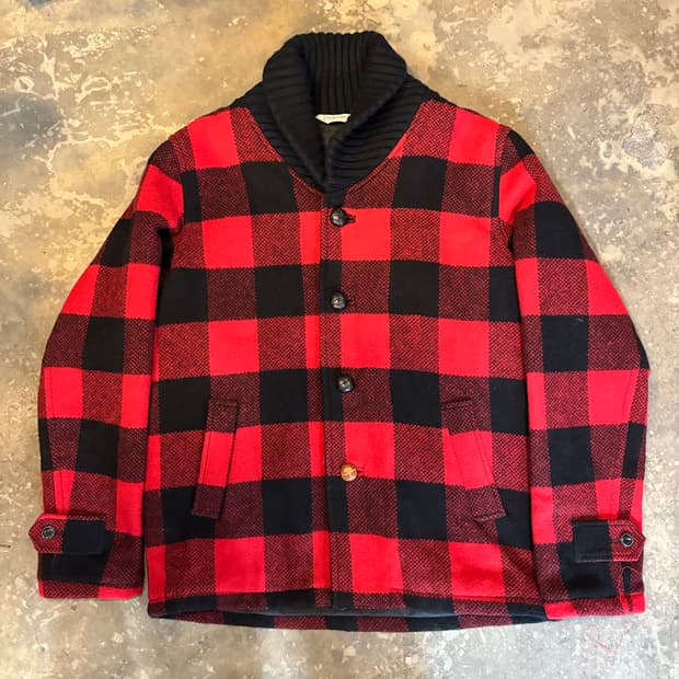 90년대 미국 파이브 브라더 울 워크 자켓