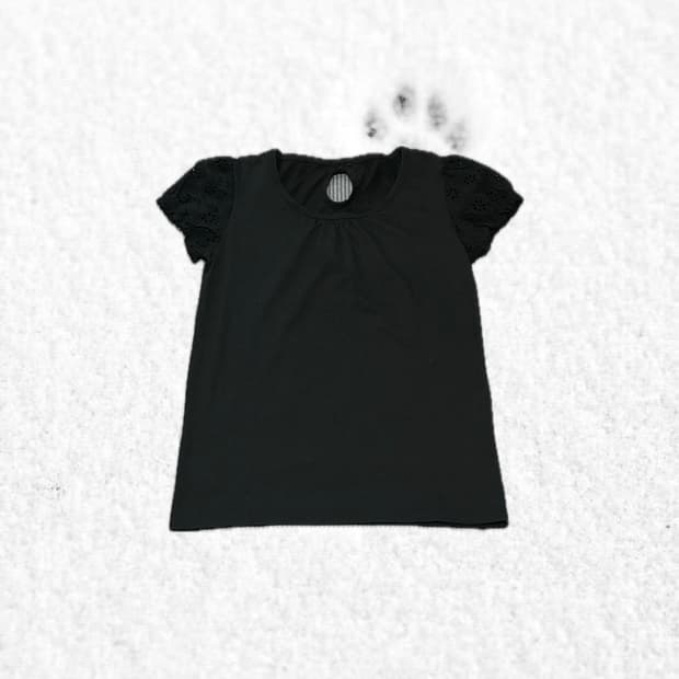 Black back Ribbon top