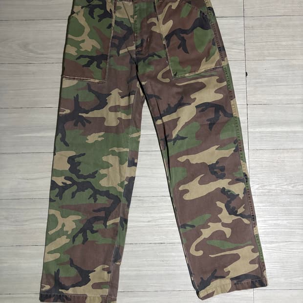 스투시 카모 팬츠