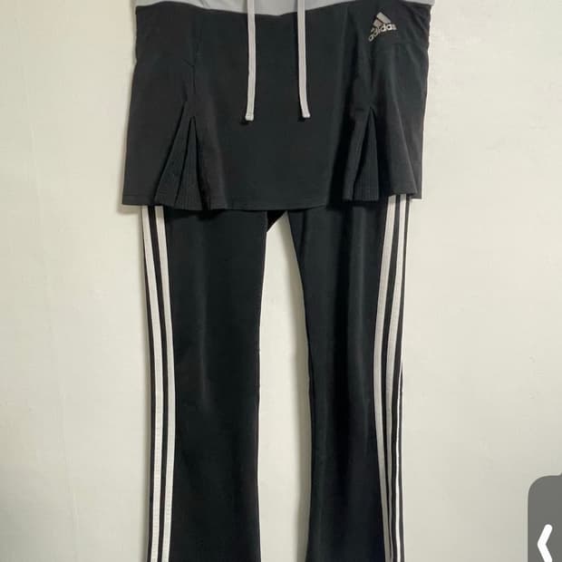 아디다스 레이어드 치마바지
