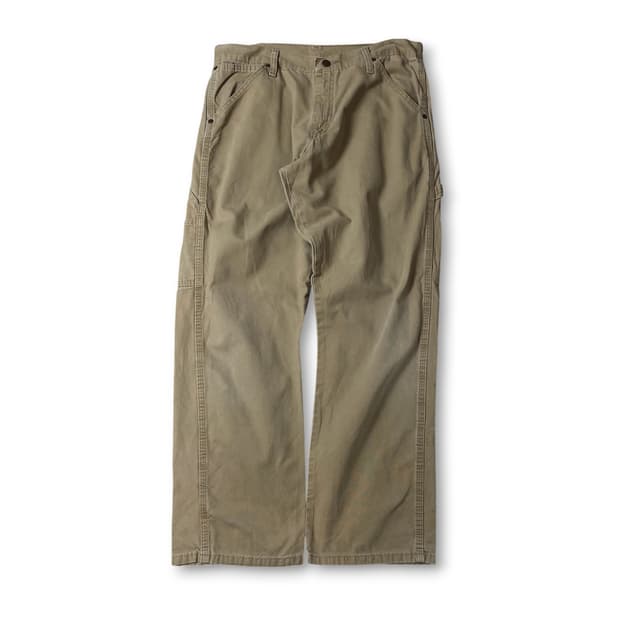 (32) 랭글러 연브라운 백카고 데님 팬츠