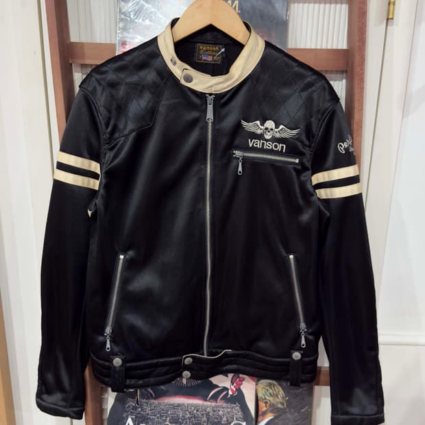 Vanson Leather 벤슨 레더 라이더 자켓