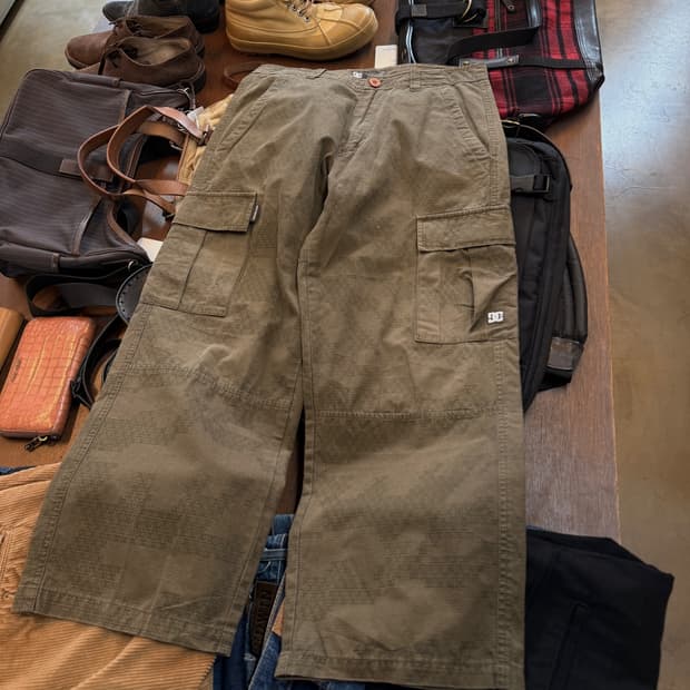 DC 슈즈 DC로고 립스탑 밀리터리 카고 팬츠 30