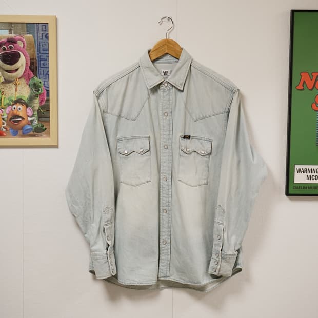 Lee 101 웨스턴 데님 셔츠