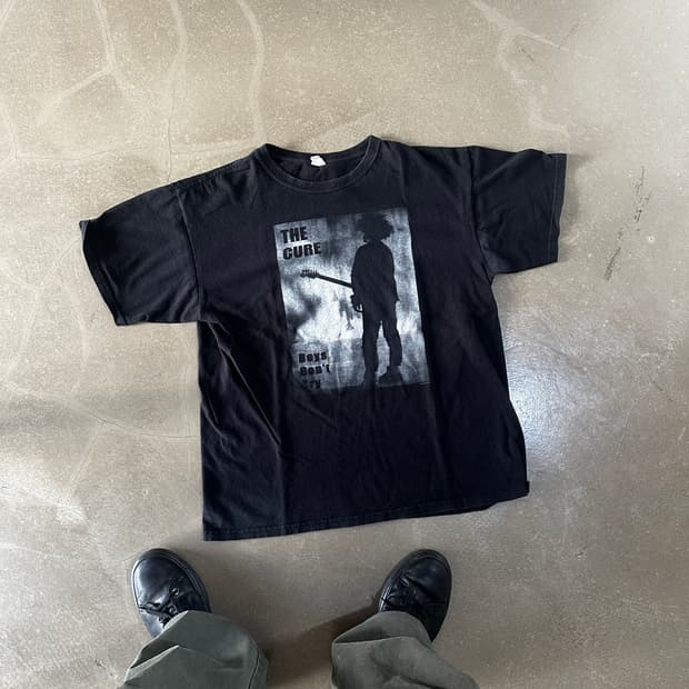 2007 The Cure Boys Don’t Cry Band Tee
