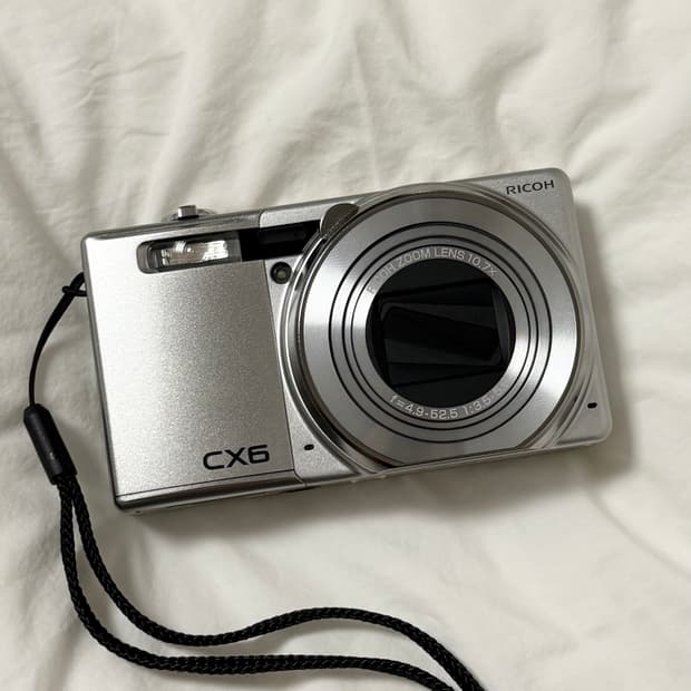 [한국어 지원, 풀박스] 리코 cx6 민트급 디카 / ricoh cx5