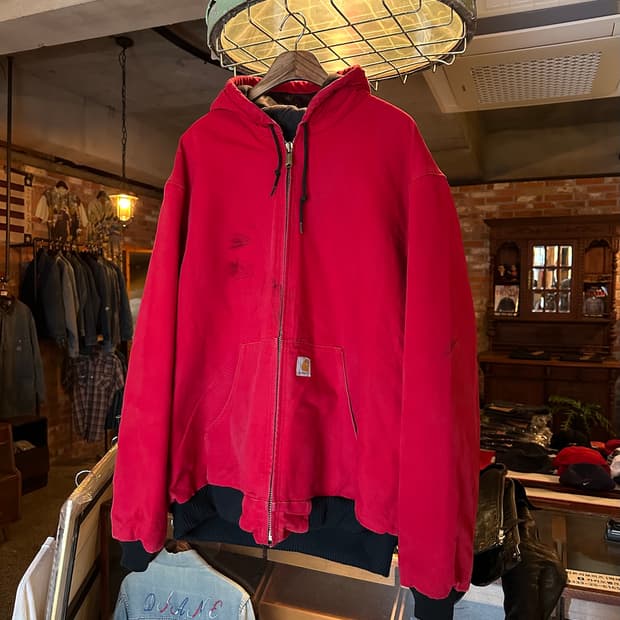 USA 칼하트 J140 RED 레드 액티브 워크 자켓
