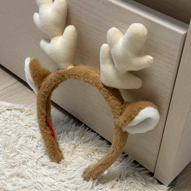 롯데월드 사슴 머리띠