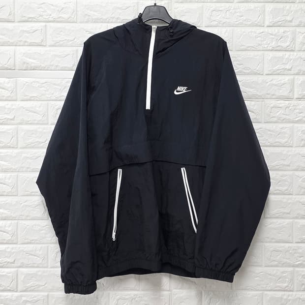 택포_ 나이키 아노락 바람막이 XL 블랙