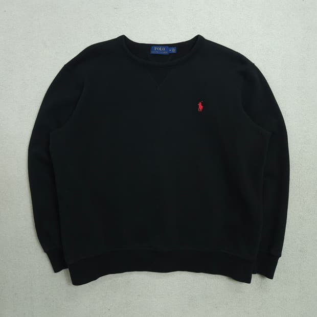 폴로 랄프 로렌 맨투맨 M 블랙