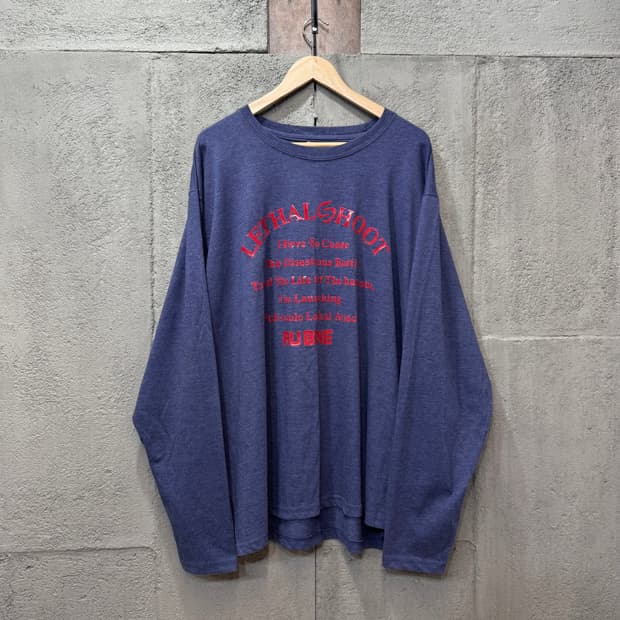 스펠아웃 롱슬리브 티셔츠 (3XL)  