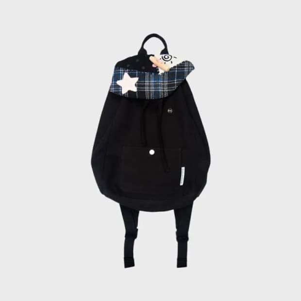 더뮤지엄비지터 PATCHWORK STRING MINI BACKPACK