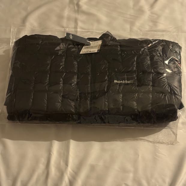 몽벨 플라즈마1000 다운 자켓 블랙