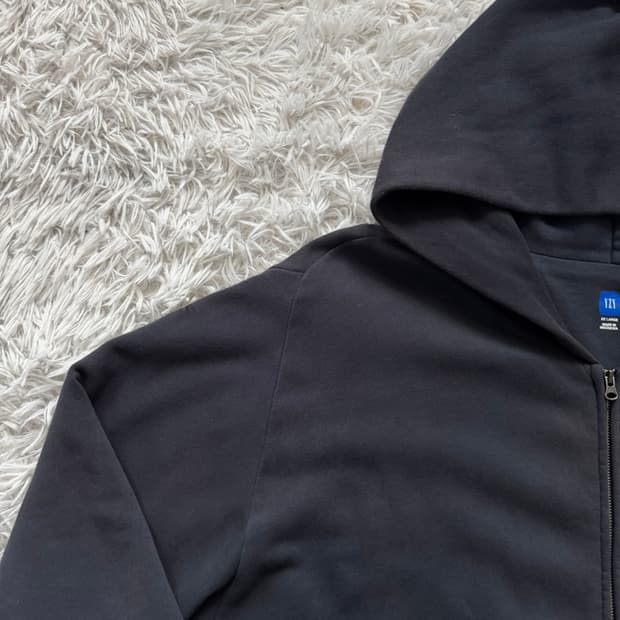 YEEZY 빈티지 후드집업 이지 갭 빅사이즈후드집업 네이비 XXL 110