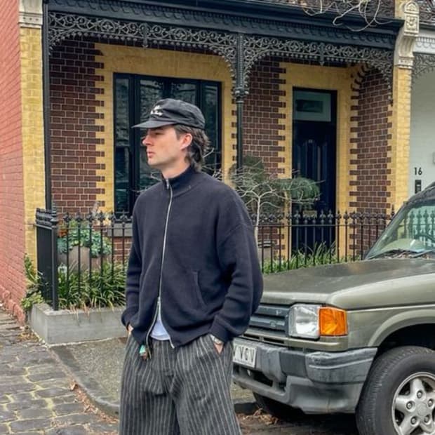 6CRayon 스트라이프 반바지 