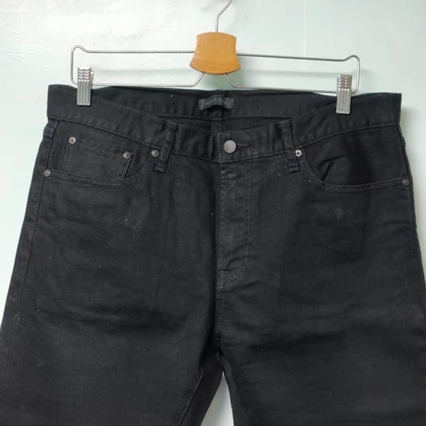 [35] 유니클로 셀비지 블랙진