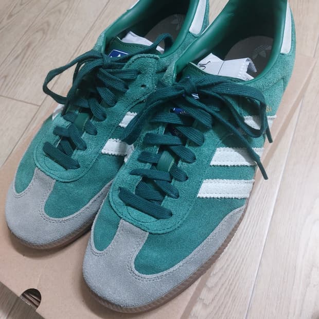 아이다스 삼바 og 컬리지에이트 그린