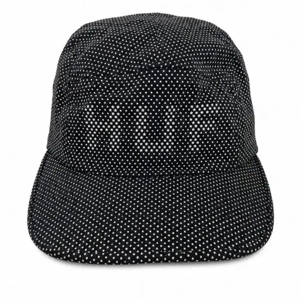 HUF 블랙 스타 패턴 캡