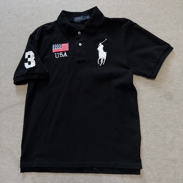 폴로 랄프로렌 USA 빅포니 반팔 카라티