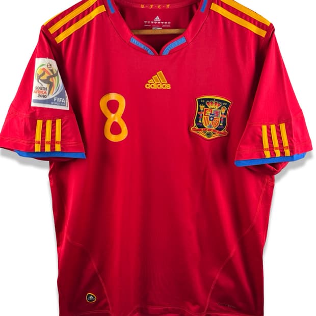 아디다스 사비 10-11 스페인 홈 반팔 유니폼3094