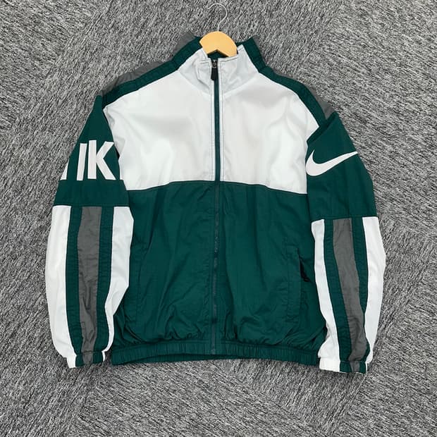(XL)90'S 나이키 빅로고 바람막이-M1153