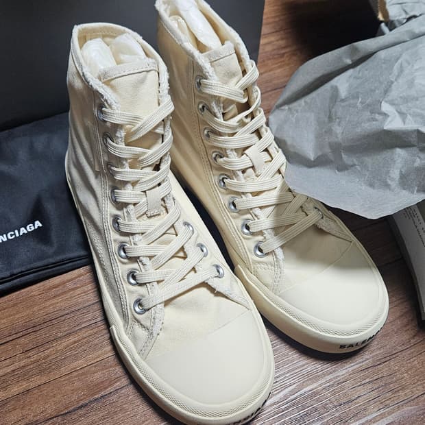 발렌시아가 파리스 하이탑 스니커즈 슈즈 신발 정품 신품