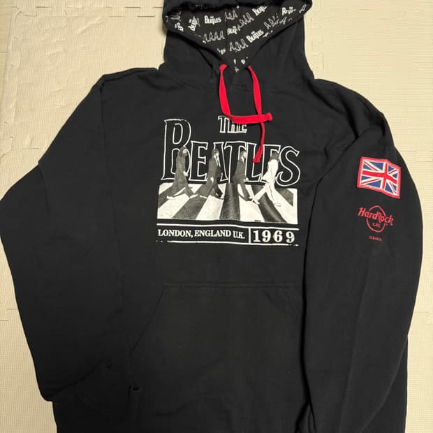 하드락카페 x 비틀즈 후드티