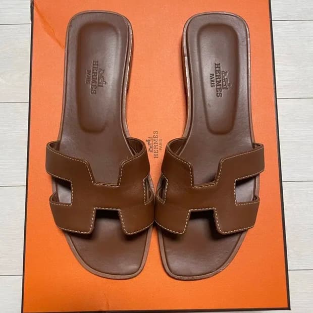 정품 에르메스 오란슬리퍼 (230)36 