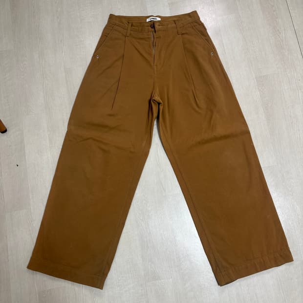 라벨 아카이브 브라운 팬츠 