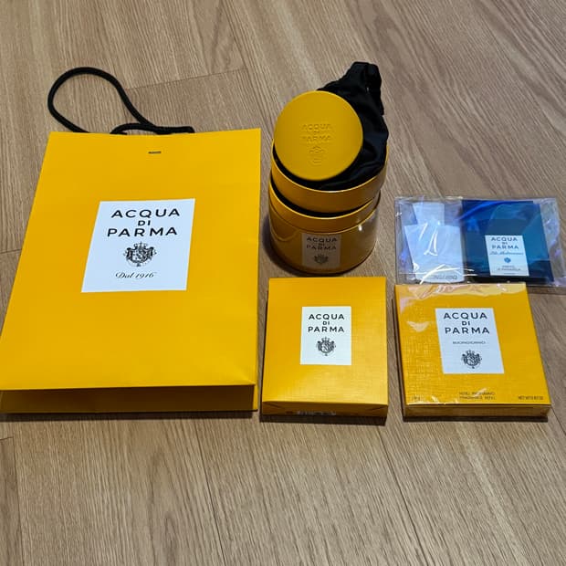 아쿠아 디 파르마 차량용 디퓨저 세트