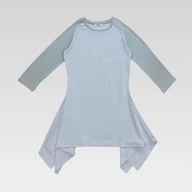 택포) 지초이 파르코 에디션 티 드레스 페일블루 