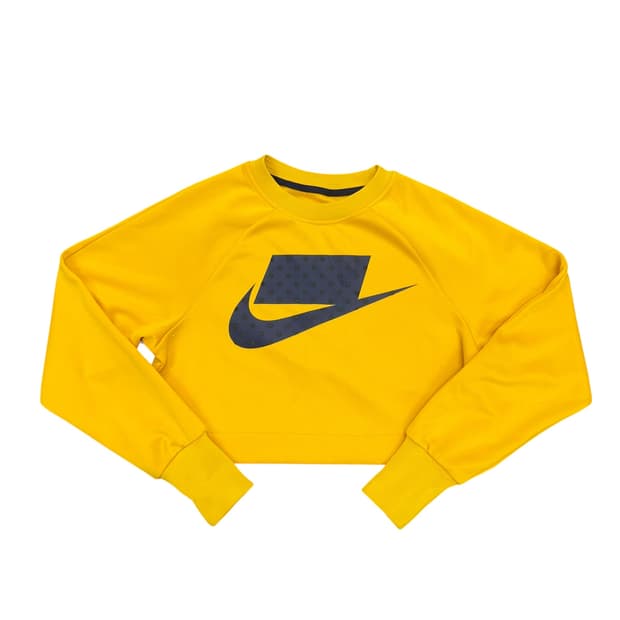 나이키 여성 크롭 맨투맨