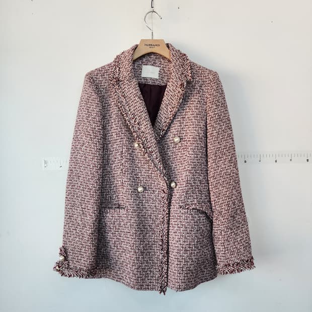 지고트 트위드 자켓