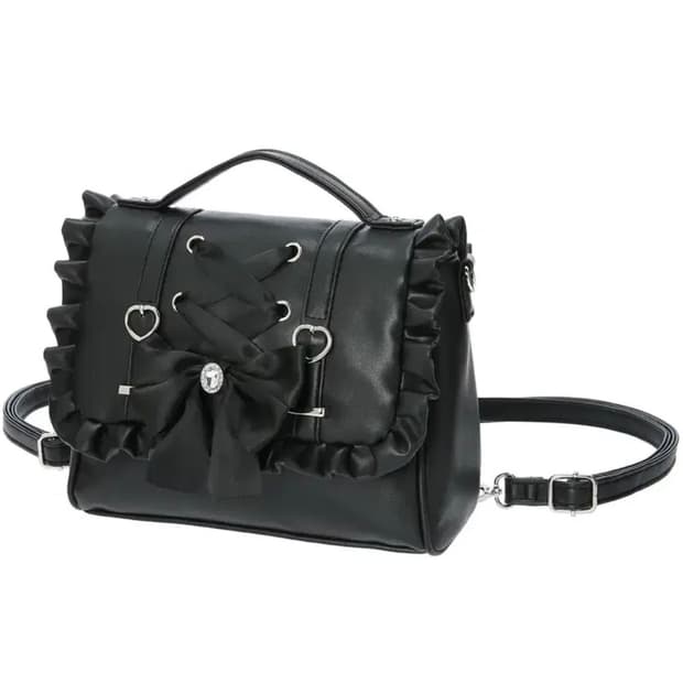 NOEMIE 쓰리웨이 레이스업 백팩 지뢰계 서브컬쳐