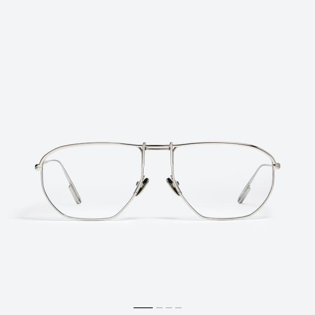 젠틀몬스터 엘리펀트02 실버 무도수 안경 풀박스 