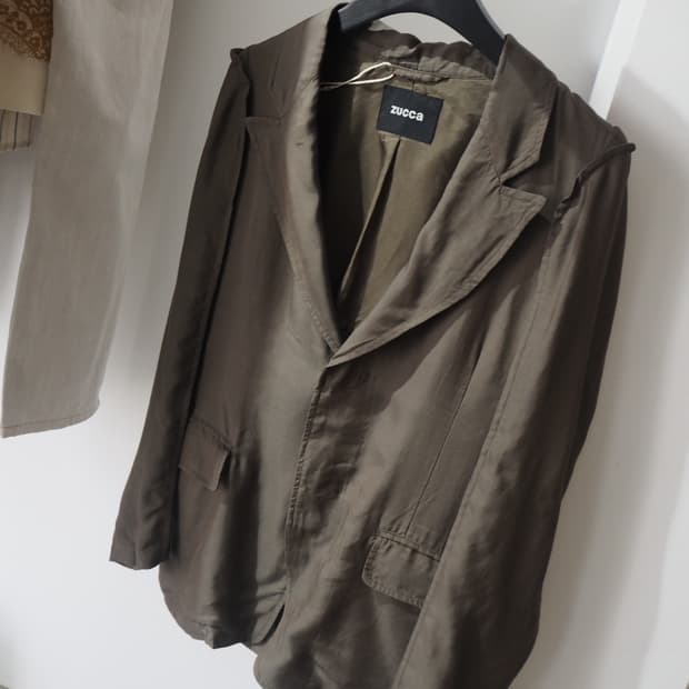 ZUCCA cupro jacket 