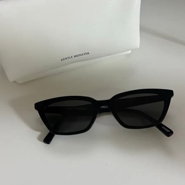 젠틀몬스터 LOTI 로티 블랙 선글라스 케이스 박스 포함