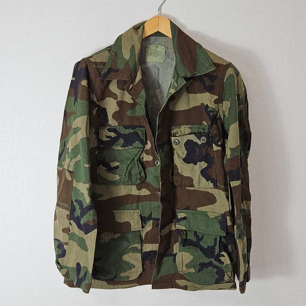 80s 우드랜드 미군 고어텍스 US ARMY 오리지널 BDU 자켓 M