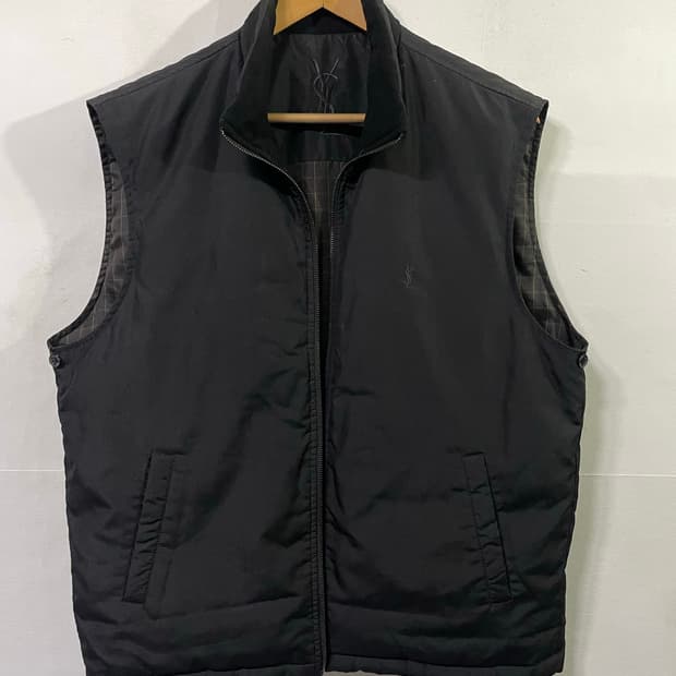 입생로랑 다운 패딩조끼 YSL 100-105사이즈