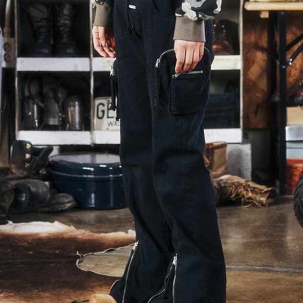 더바이닐하우스 카고바지