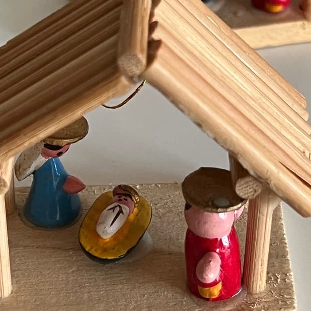 독일 빈티지 크리스마스 오너먼트