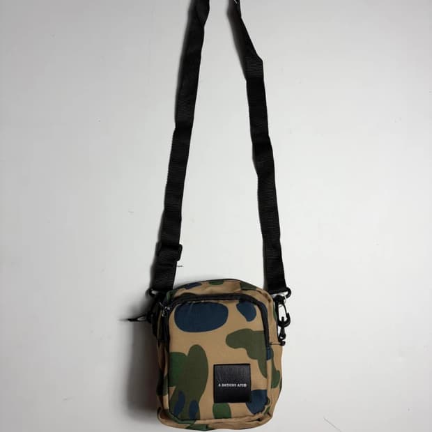 베이프 A BATHING APE 카모 미니 크로스 백 PR2270