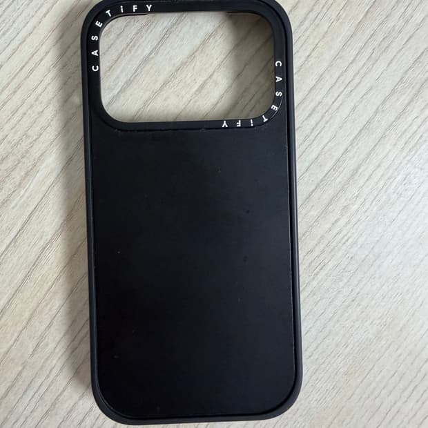 케이스티파이 아이폰17프로 맥세이프 임팩트 케이스 블랙