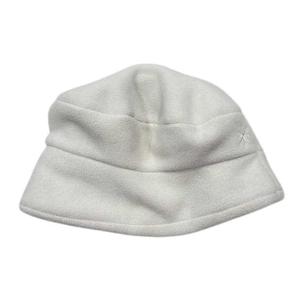 썬러브 플리스 롤 햇 모자 아이보리