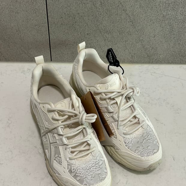 아식스 젤  누노비키 크림 퓨어 실버