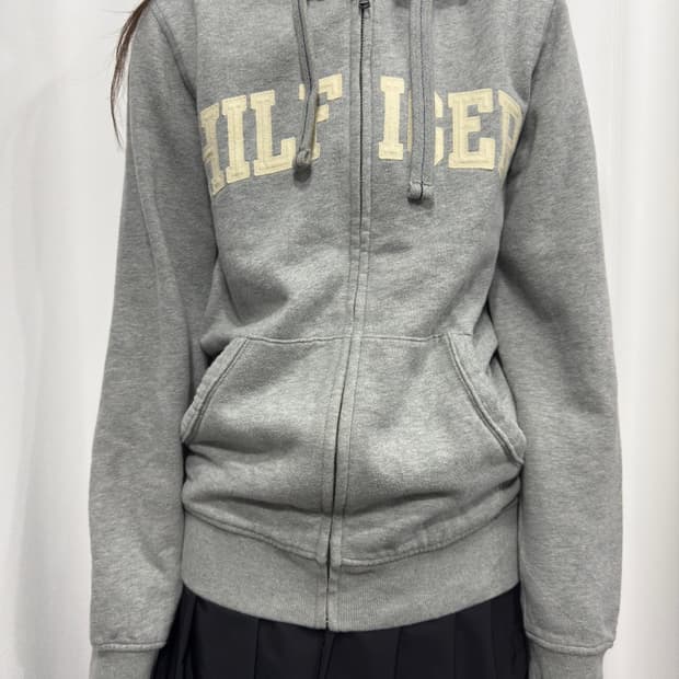 tommy hilfiger hood zipup